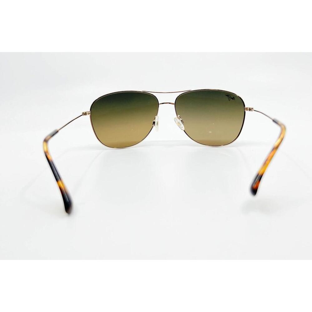 Maui Jim Cliff House MJ247-16 Gold Bronze Polarized Sunglasses 59-15-120 8820 - Picture 4 of 7